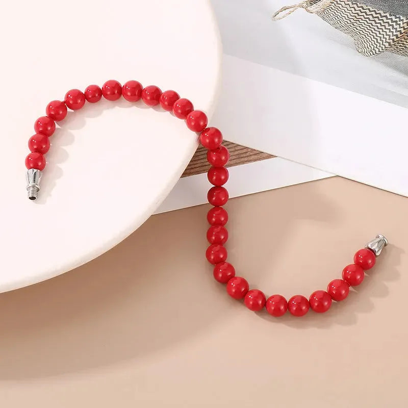 Stainless Steel Shell Pearl Bead Bracelet Bracelets - Tophatter Daily Deals